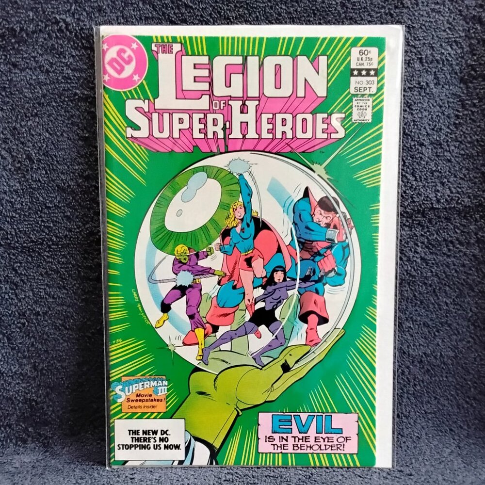 3/$25 1983 The Legion of Super-Heroes 303 by DC Comics!!